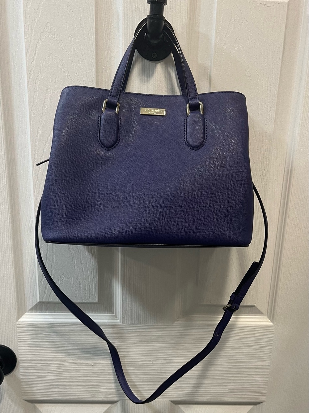 kate spade Cameron Street Large Lane Satchel in Purple - NWOT